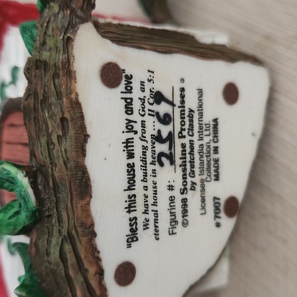 Sonshine Promises Gretchen Clasby 1999 Bless this House Collectible Figurine - Picture 9 of 12